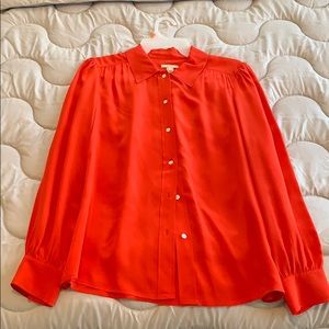 Women silk shirt